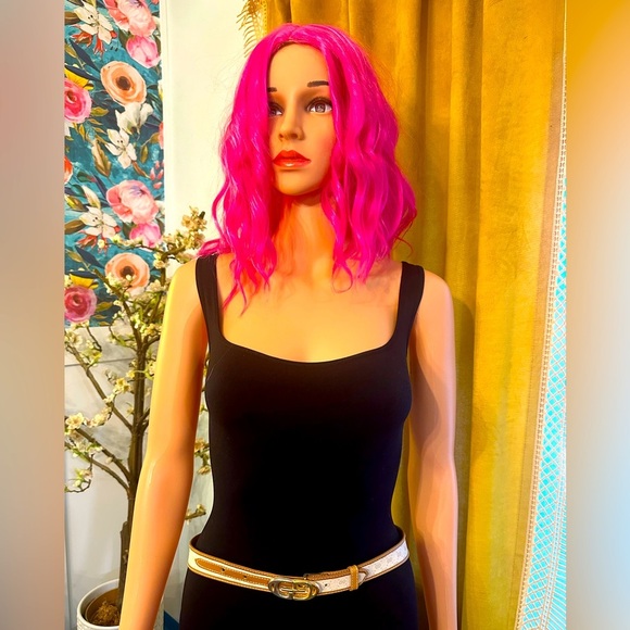 Vintage GUCCI Logo Belt size 75 or 24/0 XS - Picture 2 of 16